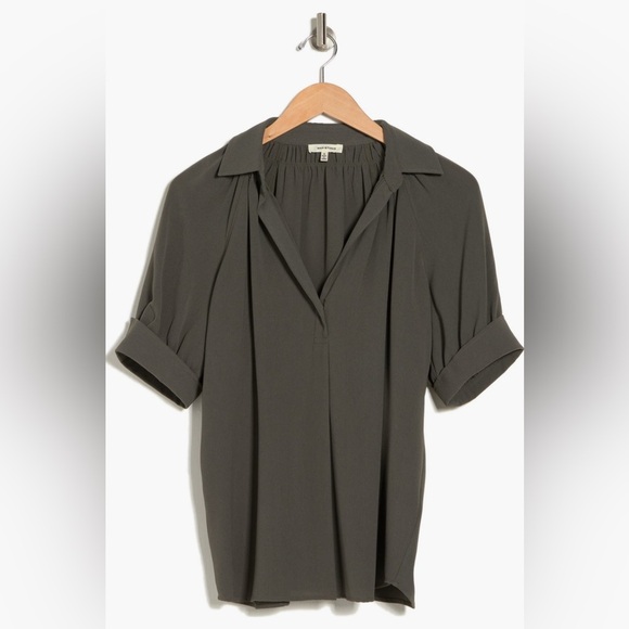 NWT Max Studio Puff Sleeve Blouse, size XL - Picture 1 of 4